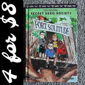 DC Comics Secret Hero Society: Fort Solitude Book Hardcover Youth Kids Teen Read